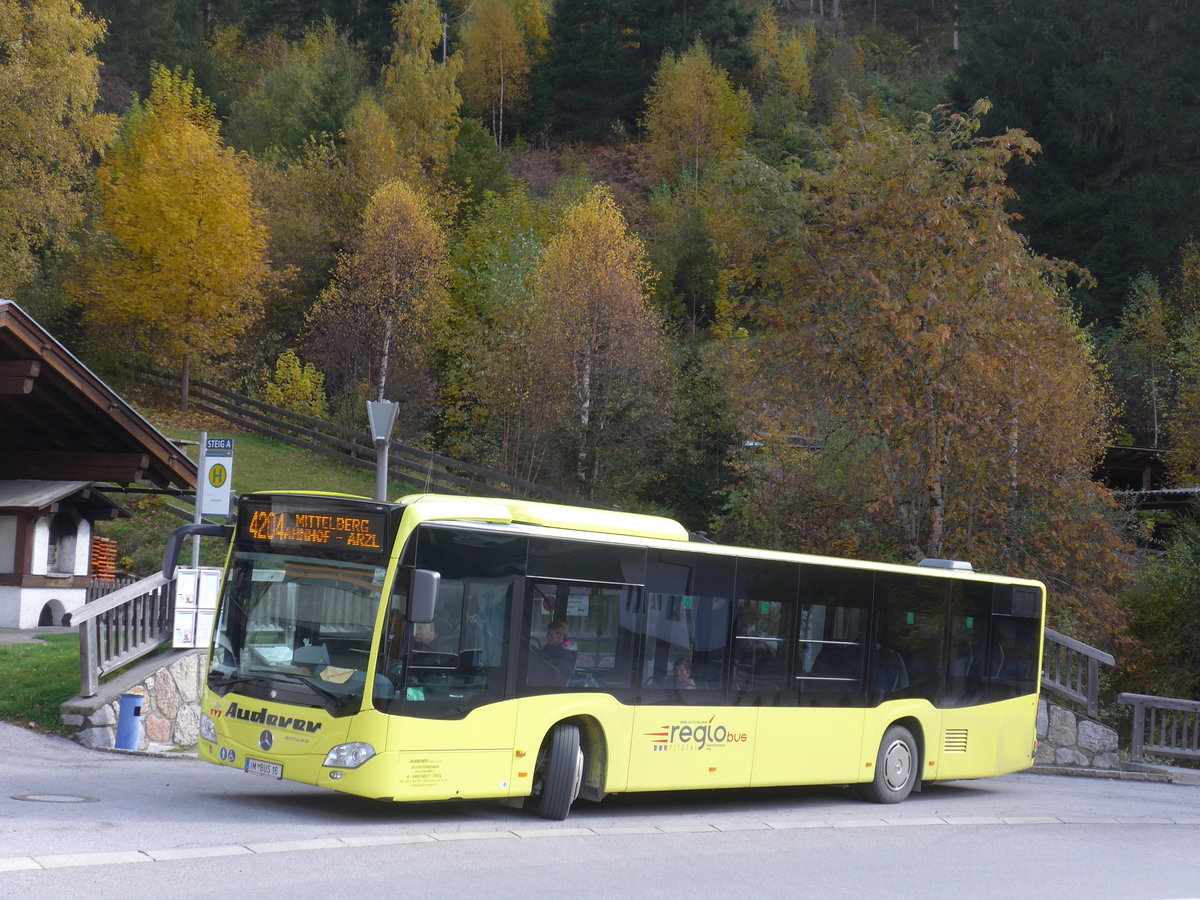 (176'034) - Auderer, Imst - IM BUS 16 - Mercedes am 20. Oktober 2016 in Jerzens, Feuerwehr