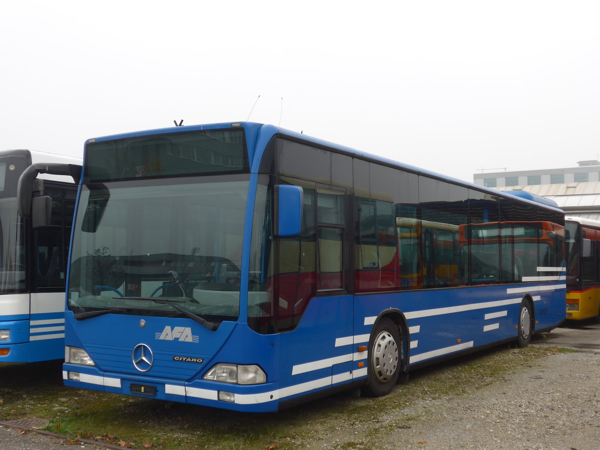 (176'455) - AFA Adelboden - Nr. 35 - Mercedes (ex Nr. 1) am 4. November 2016 in Frauenfeld, Langdorfstrasse