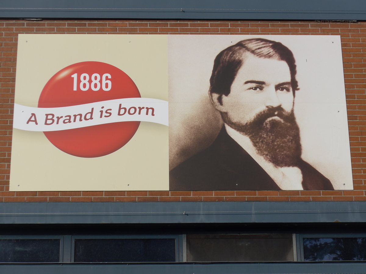 (176'536) - Coca-Cola-Werbung von 1886 am 4. November 2016 in Br�ttisellen