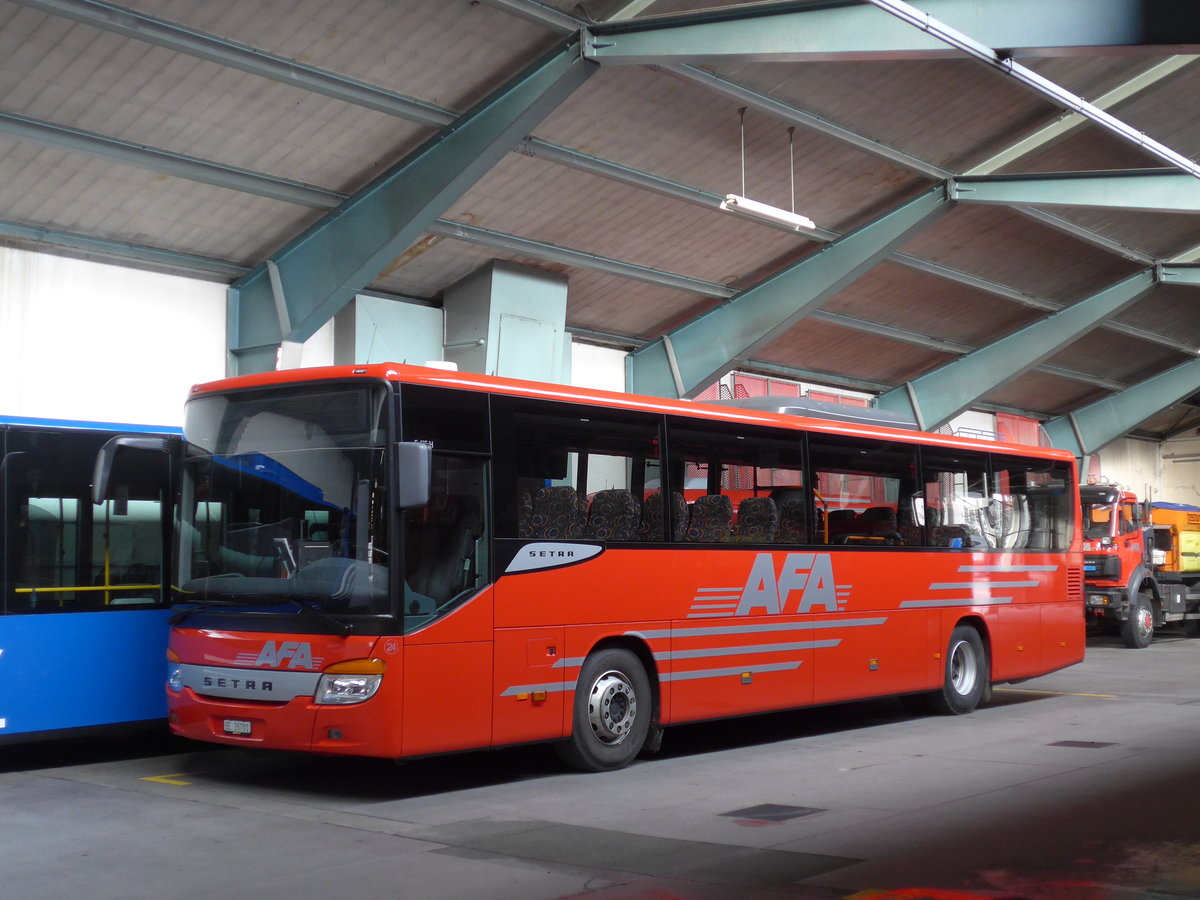 (176'754) - AFA Adelboden - Nr. 24/BE 26'701 - Setra am 26. November 2016 im Autobahnhof Adelboden