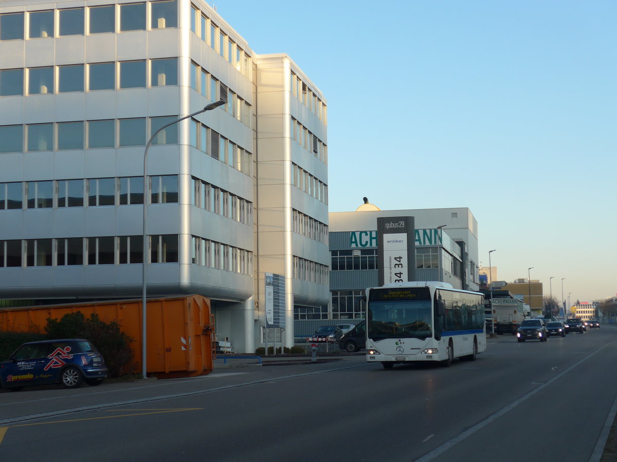 (176'976) - Welti-Furrer, Bassersdorf - Nr. 51/ZH 634'601 - Mercedes (ex Frhlich, Zrich Nr. 601) am 6. Dezember 2016 in Kloten, Oberfeld