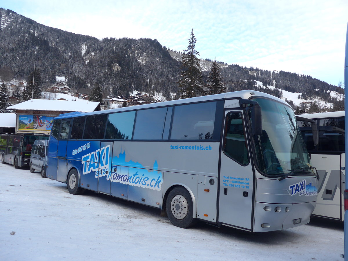 (177'764) - Taxi Romontois, Romont - FR 150'296 - Bova am 7. Januar 2017 in Adelboden, ASB