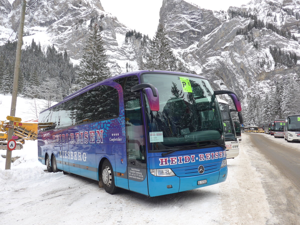 (177'830) - Heidi, Liesberg - BL 57'182 - Mercedes am 7. Januar 2017 in Adelboden, Unter dem Birg