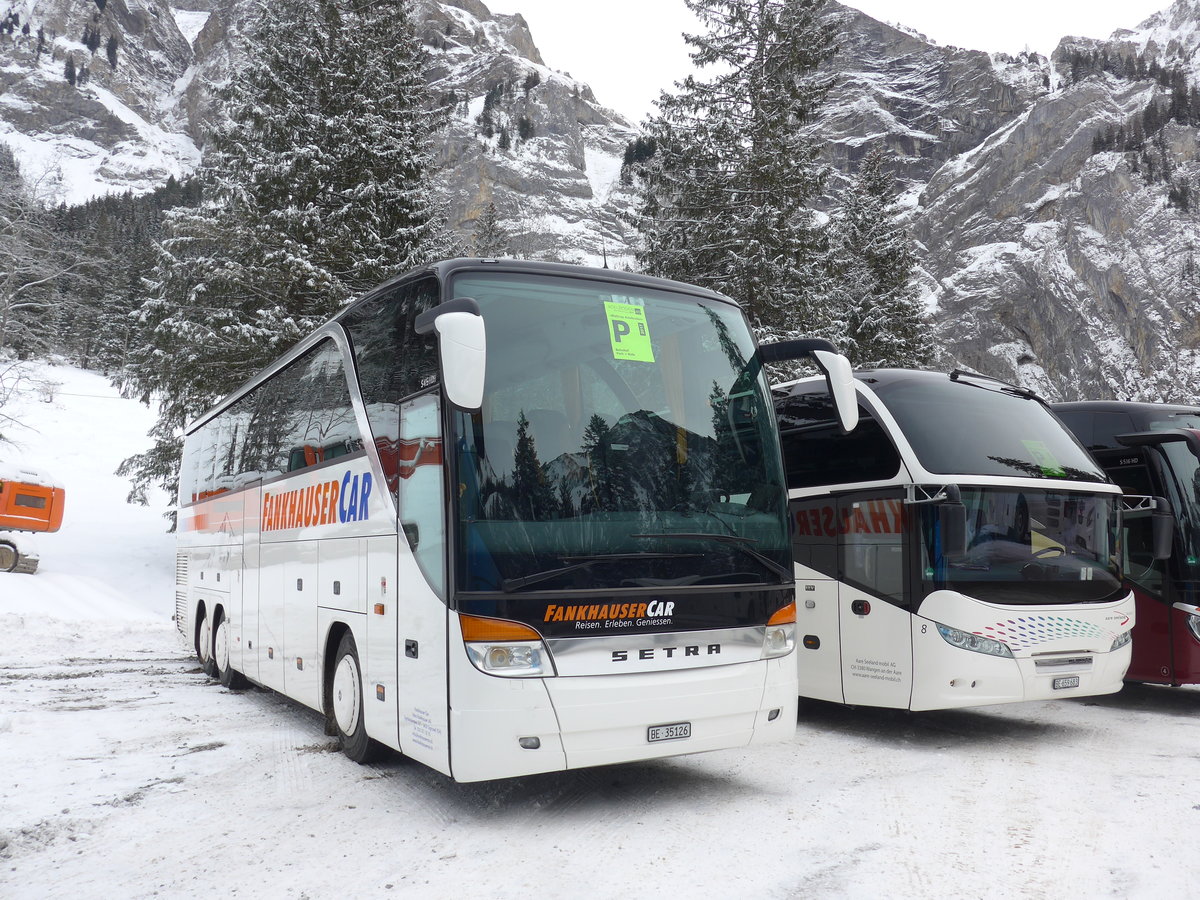 (177'832) - Fankhauser, Sigriswil - BE 35'126 - Setra am 7. Januar 2017 in Adelboden, Unter dem Birg