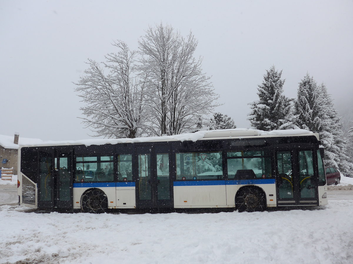 (178'253) - Buchard, Leytron - Nr. 63/VS 84'255 - Mercedes (ex Maag, Kloten Nr. 37) am 5. Februar 2017 in Ovronnaz, La Croise