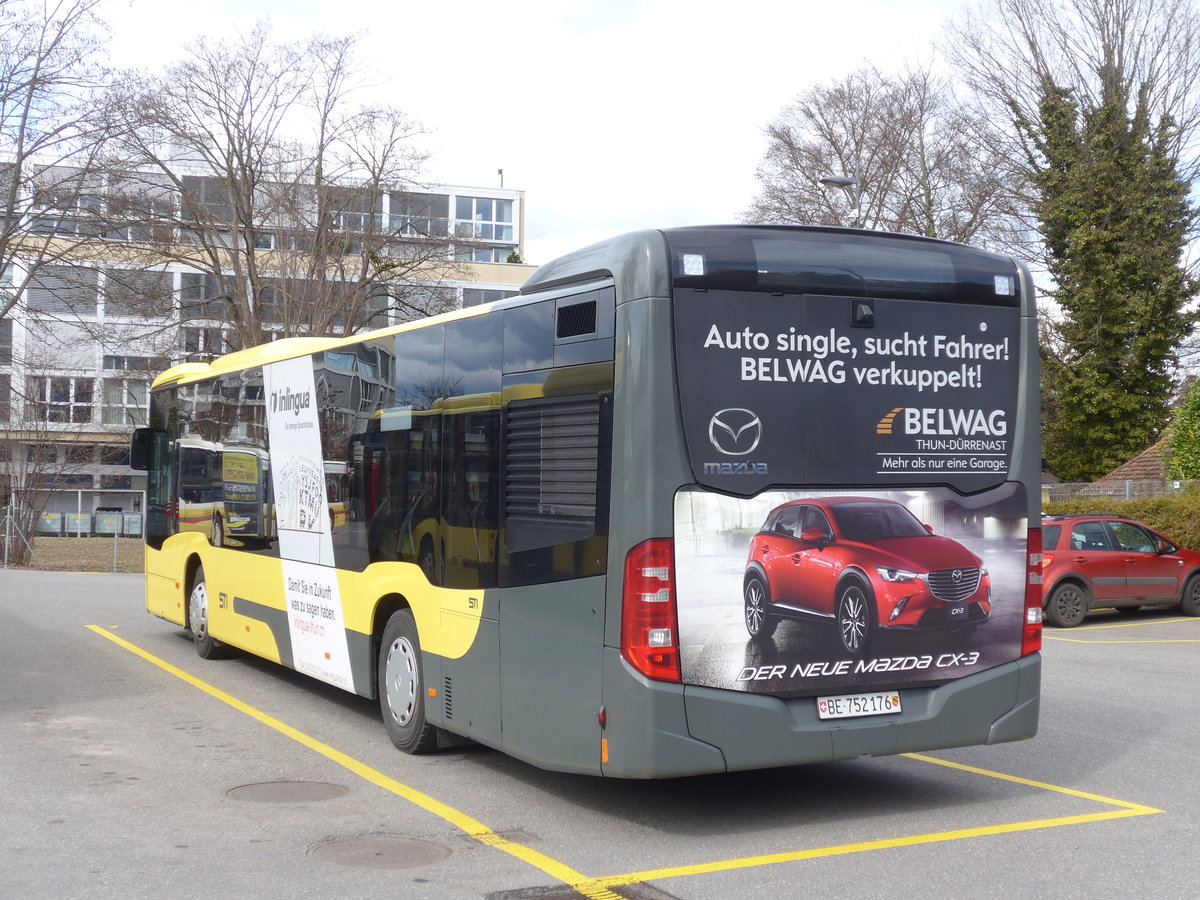 (178'829) - STI Thun - Nr. 176/BE 752'176 - Mercedes am 4. Mrz 2017 bei der Schifflndte Thun