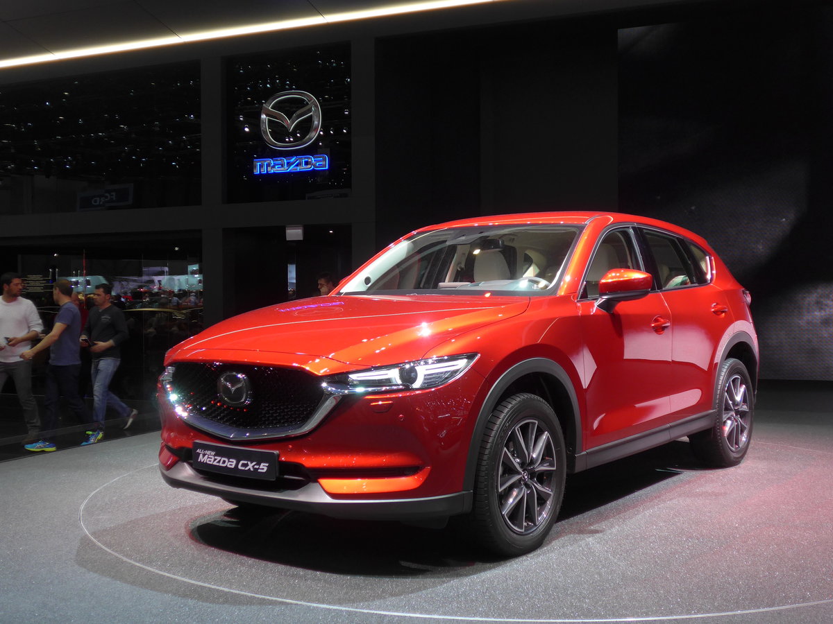(178'892) - Mazda CX-5 am 11. M�rz 2017 im Autosalon Genf