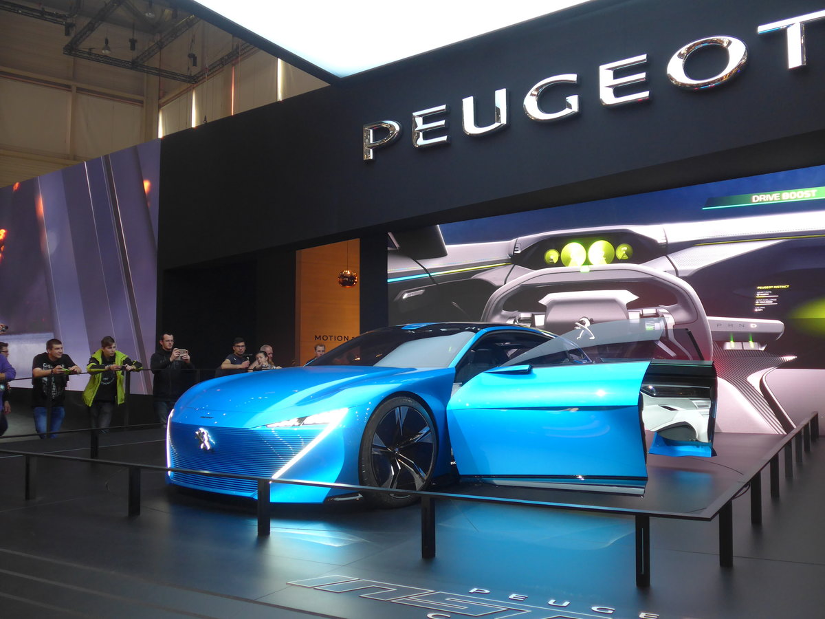 (178'901) - Peugeot Instinct am 11. M�rz 2017 im Autosalon Genf