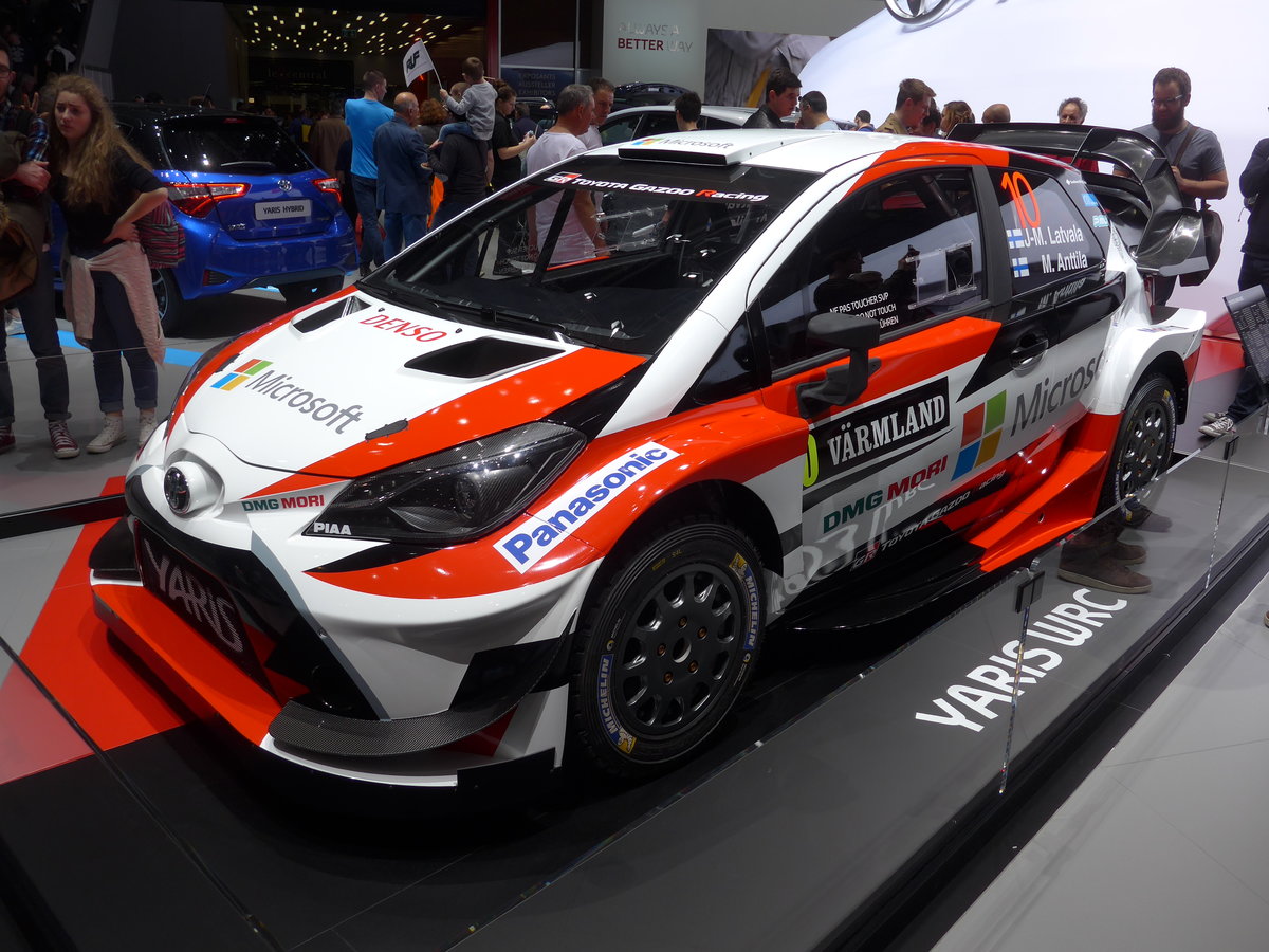 (178'931) - Toyota Yaris am 11. M�rz 2017 im Autosalon Genf
