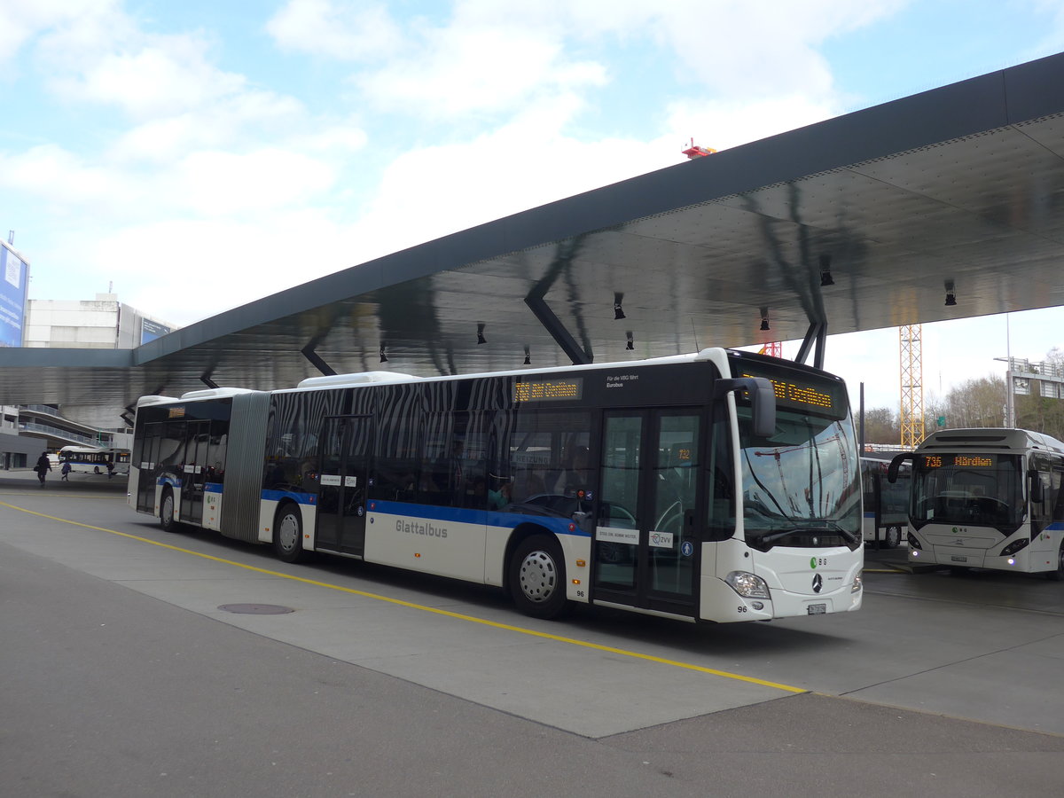 (179'102) - Welti-Furrer, Bassersdorf - Nr. 96/ZH 718'196 - Mercedes am 20. Mrz 2017 in Zrich, Flughafen