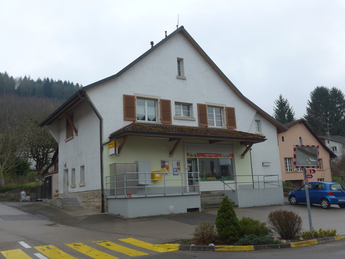 (179'324) - Mini-March� und Postagentur am 2. April 2017 in Vendlincourt