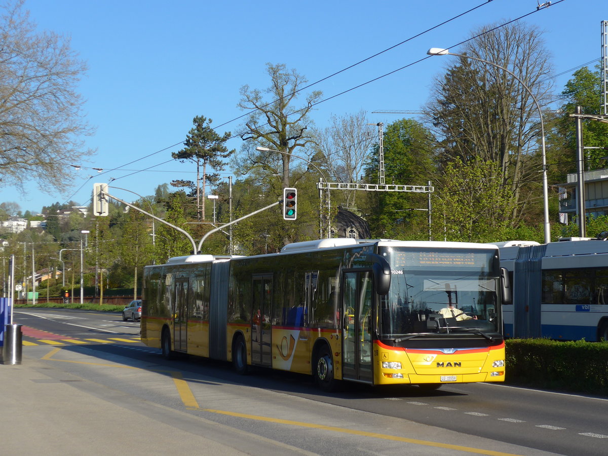 (179'375) - Bucheli, Kriens - Nr. 26/LU 15'559 - MAN am 10. April 2017 in Luzern, Verkehrshaus