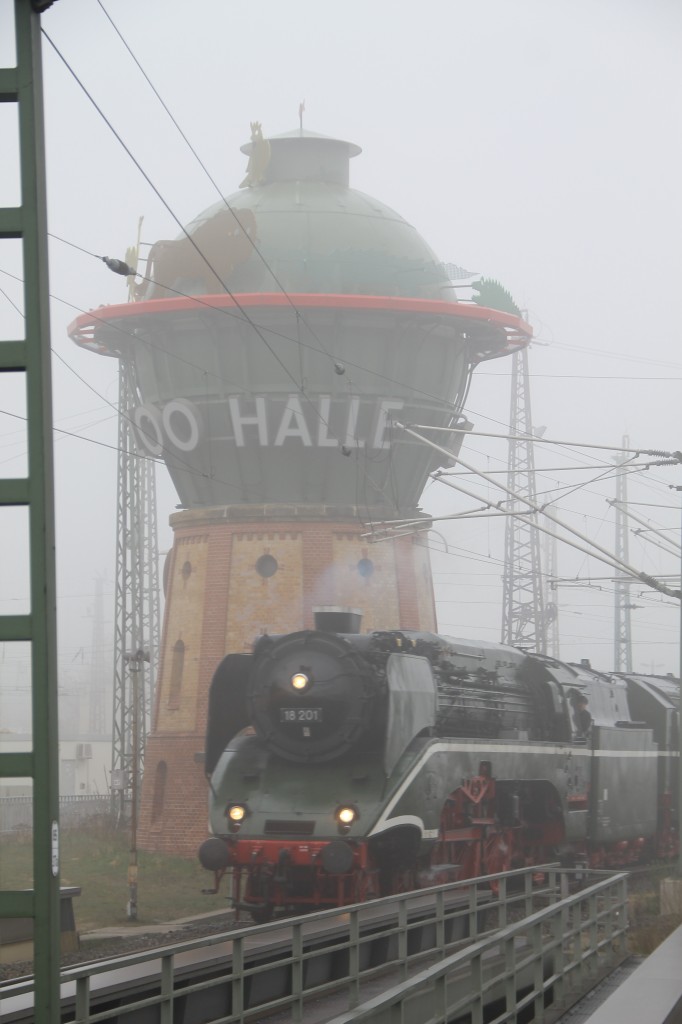 18 201 in Halle Hbf(Saale) am 29.M�rz.2014