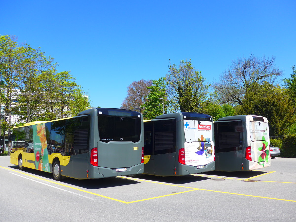 (180'026) - STI Thun - Nr. 287/BE 804'187 - Mercedes am 10. Mai 2017 bei der Schifflndte Thun