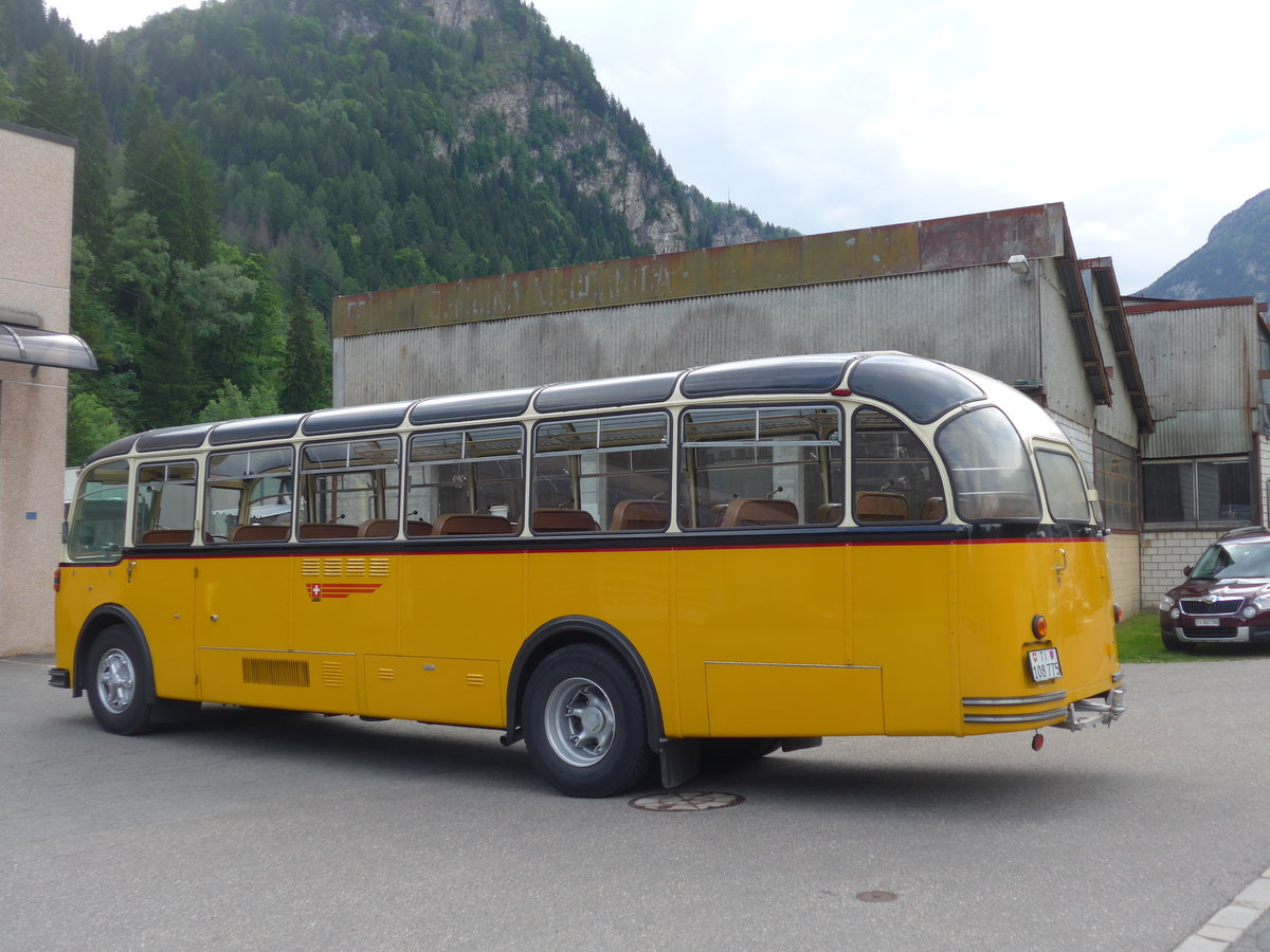 (180'644) - Barenco, Faido - TI 108'775 - FBW/Gangloff (ex Steiner, Bern; ex P 24'048; ex P 21'548) am 23. Mai 2017 in Faido, Garage