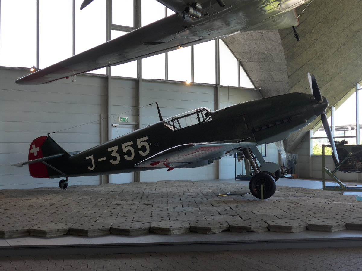 (180'816) - Messerschmidt - J-355 - am 27. Mai 2017 in D�bendorf, Fliegermuseum
