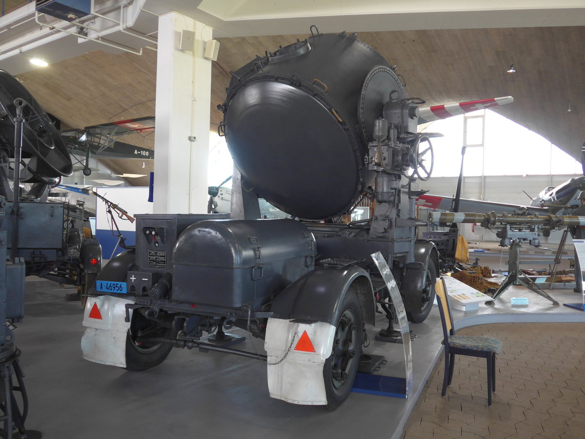 (180'817) - Scheinwerfer - A+46'956 - am 27. Mai 2017 in D�bendorf, Fliegermuseum