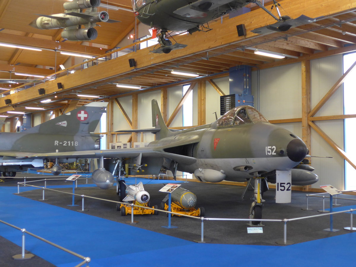 (180'827) - Hunter - Nr. 152 - am 27. Mai 2017 in D�bendorf, Fliegermuseum