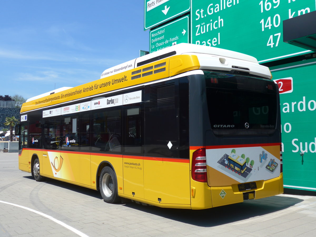 (180'849) - Voegtlin-Meyer, Brugg (VHS) - Nr. 277 - Mercedes am 28. Mai 2017 in Luzern, Verkehrshaus