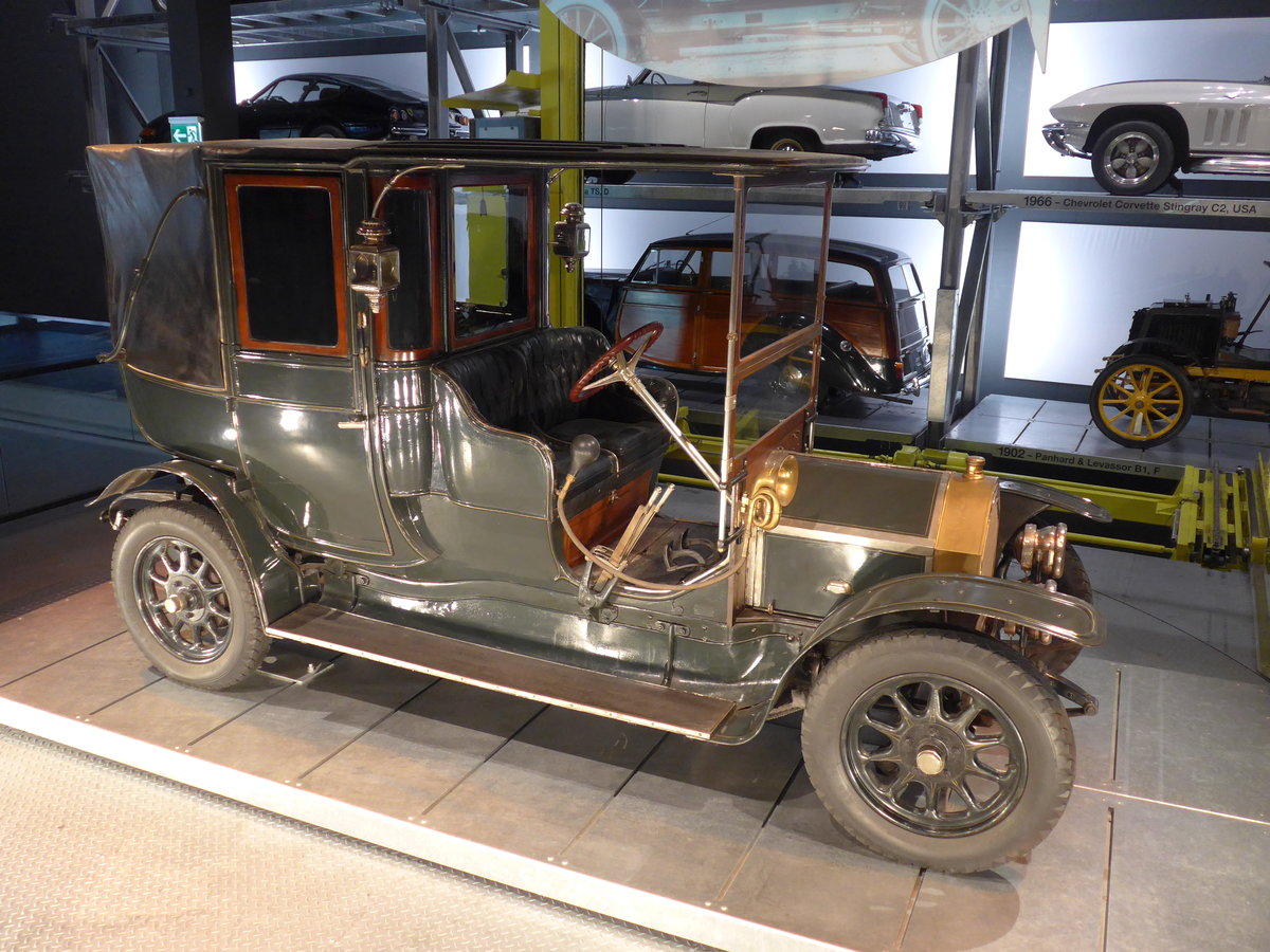 (180'860) - Ajax Landaulet A von 1908 - 6766 - am 28. Mai 2017 in Luzern, Verkehrshaus