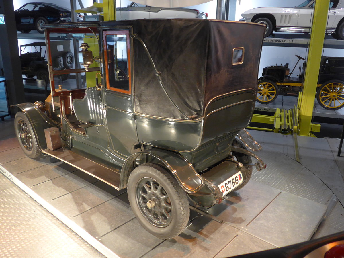 (180'861) - Ajax Landaulet A von 1908 - 6766 - am 28. Mai 2017 in Luzern, Verkehrshaus