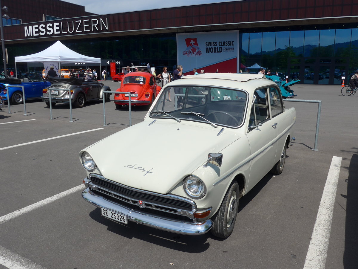 (180'895) - DAF - SZ 25'026 - am 28. Mai 2017 in Luzern, Allmend