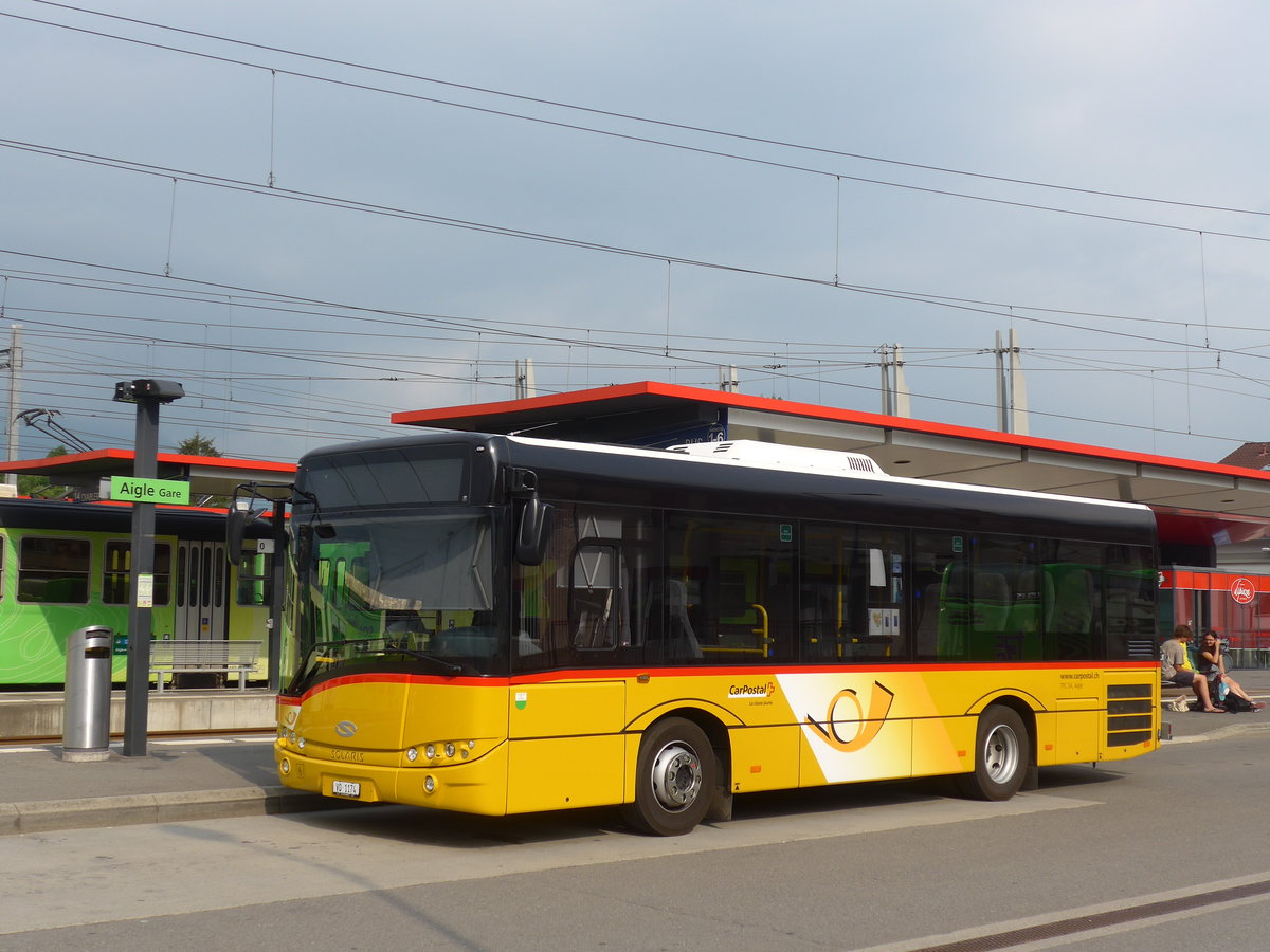 (181'239) - TPC Aigle - VD 1174 - Solaris am 24. Juni 2017 beim Bahnhof Aigle