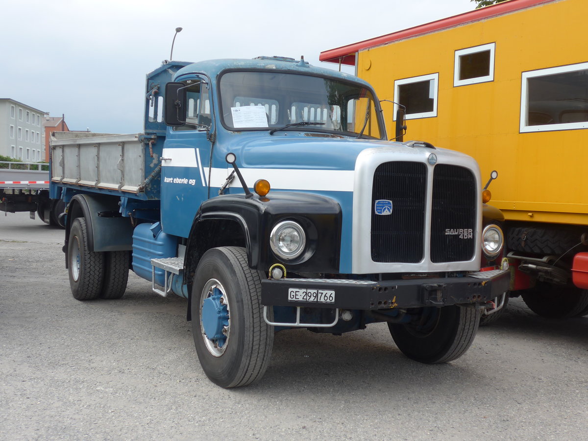 (181'270) - Eberle, Freidorf - GE 299'766 - Saurer am 24. Juni 2017 in Aigle, Saurertreffen