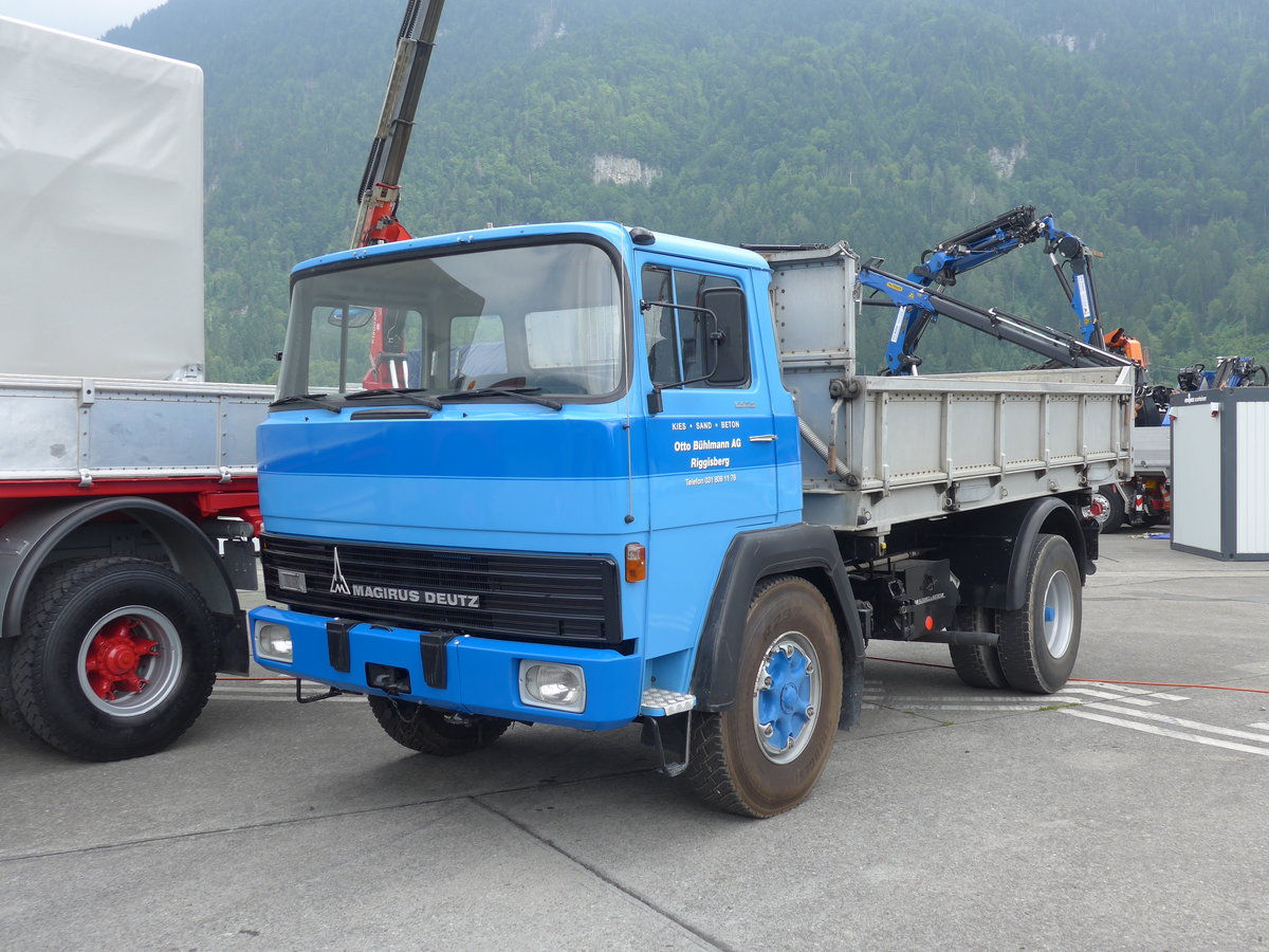(181'406) - B�hlmann, Riggisberg - Magirus-Deutz am 24. Juni 2017 in Interlaken, Flugplatz