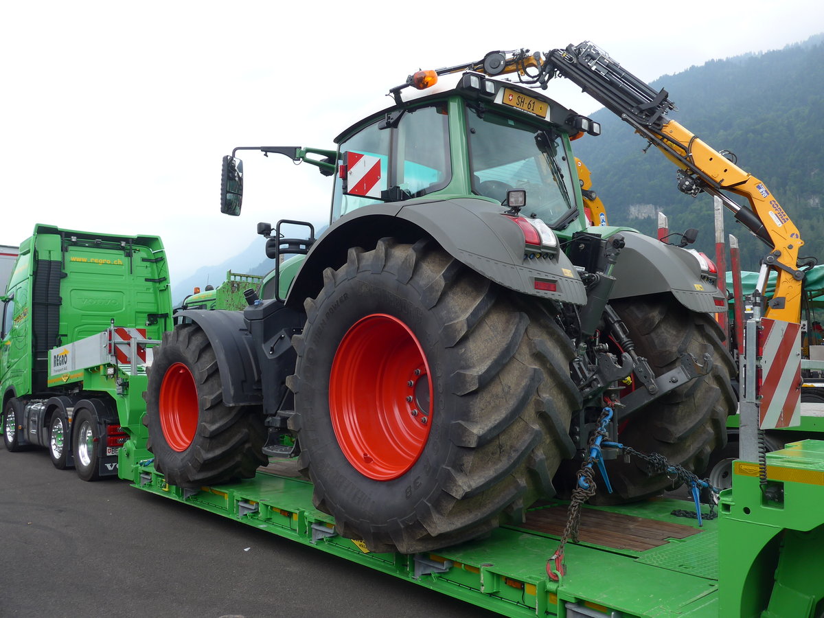 (181'460) - Fendt - SH 61 - am 24. Juni 2017 in Interlaken, Flugplatz