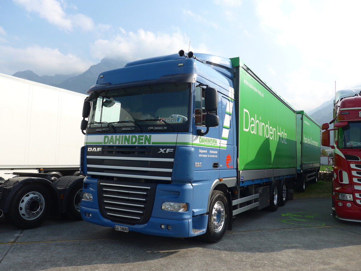 (181'523) - Dahinden, Hellb�hl - LU 10'680 - DAF am 24. Juni 2017 in Interlaken, Flugplatz