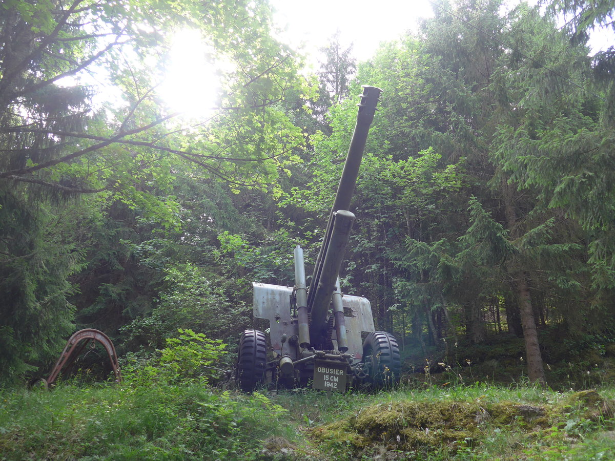 (181'552) - Im Milit�rmuseum am 25. Juni 2017 in Vallorbe