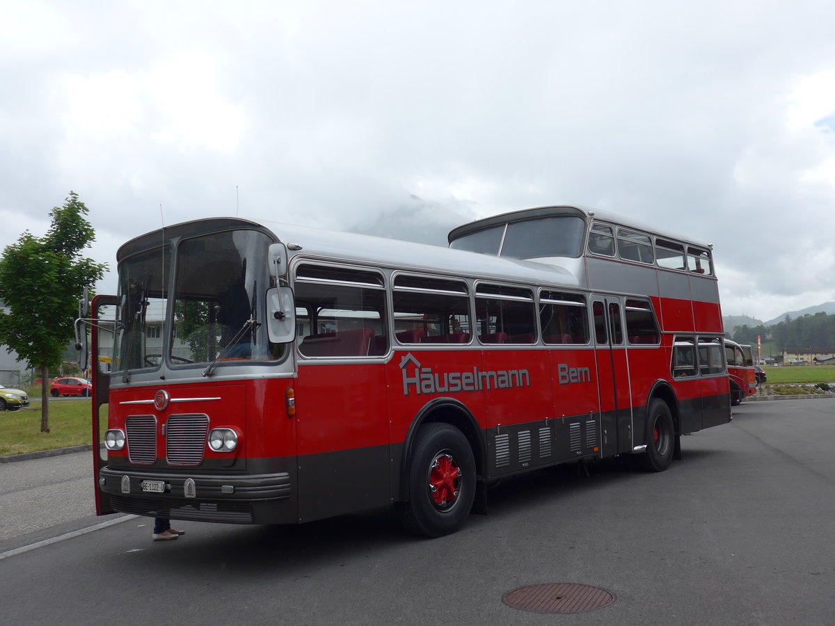 (181'701) - Huselmann, Bern - Nr. 26/BE 1322 U - FBW/Vetter-R&J Anderthalbdecker (ex AFA Adelboden Nr. 9) am 1. Juli 2017 in Frutigen, Garage AFA