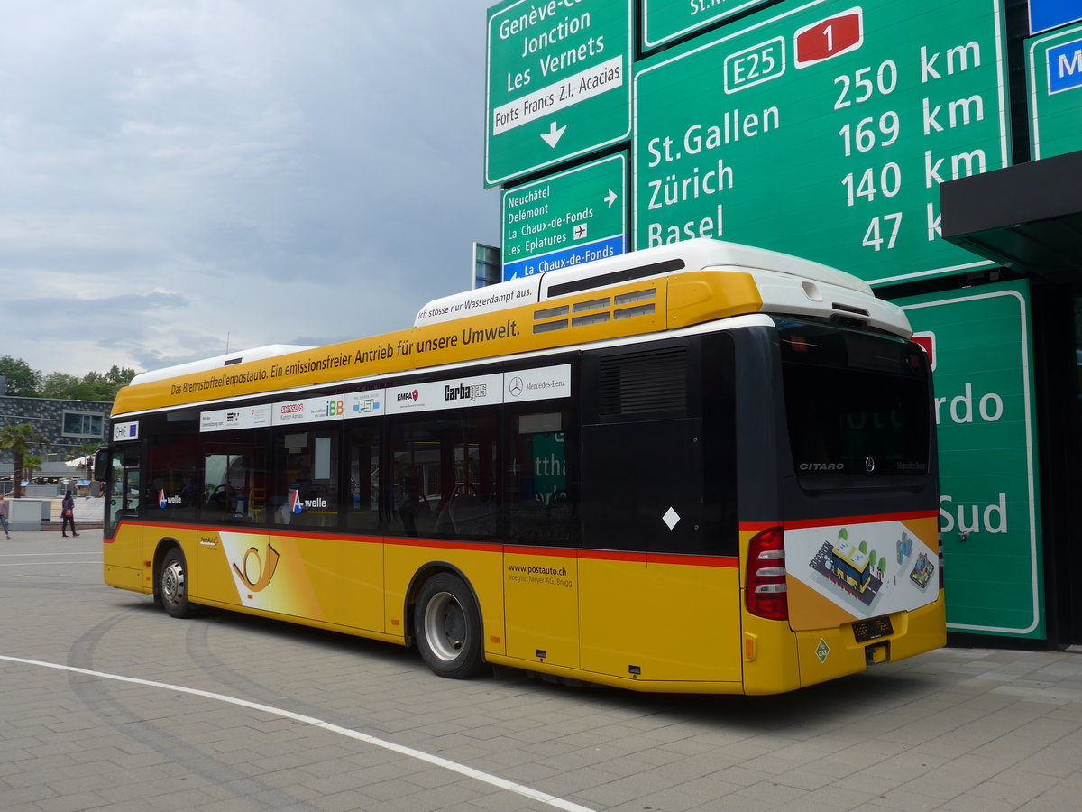 (181'778) - Voegtlin-Meyer, Brugg (VHS) - Nr. 277 - Mercedes am 8. Juli 2017 in Luzern, Verkehrshaus