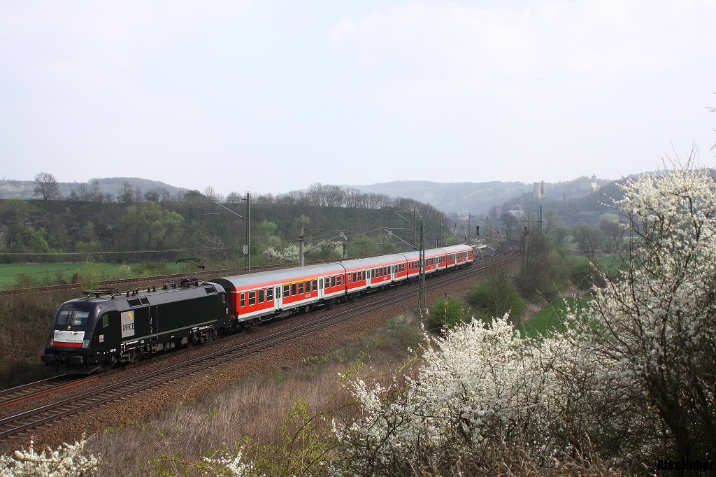 182 518 am Abzw Saaleck in ri Erfurt