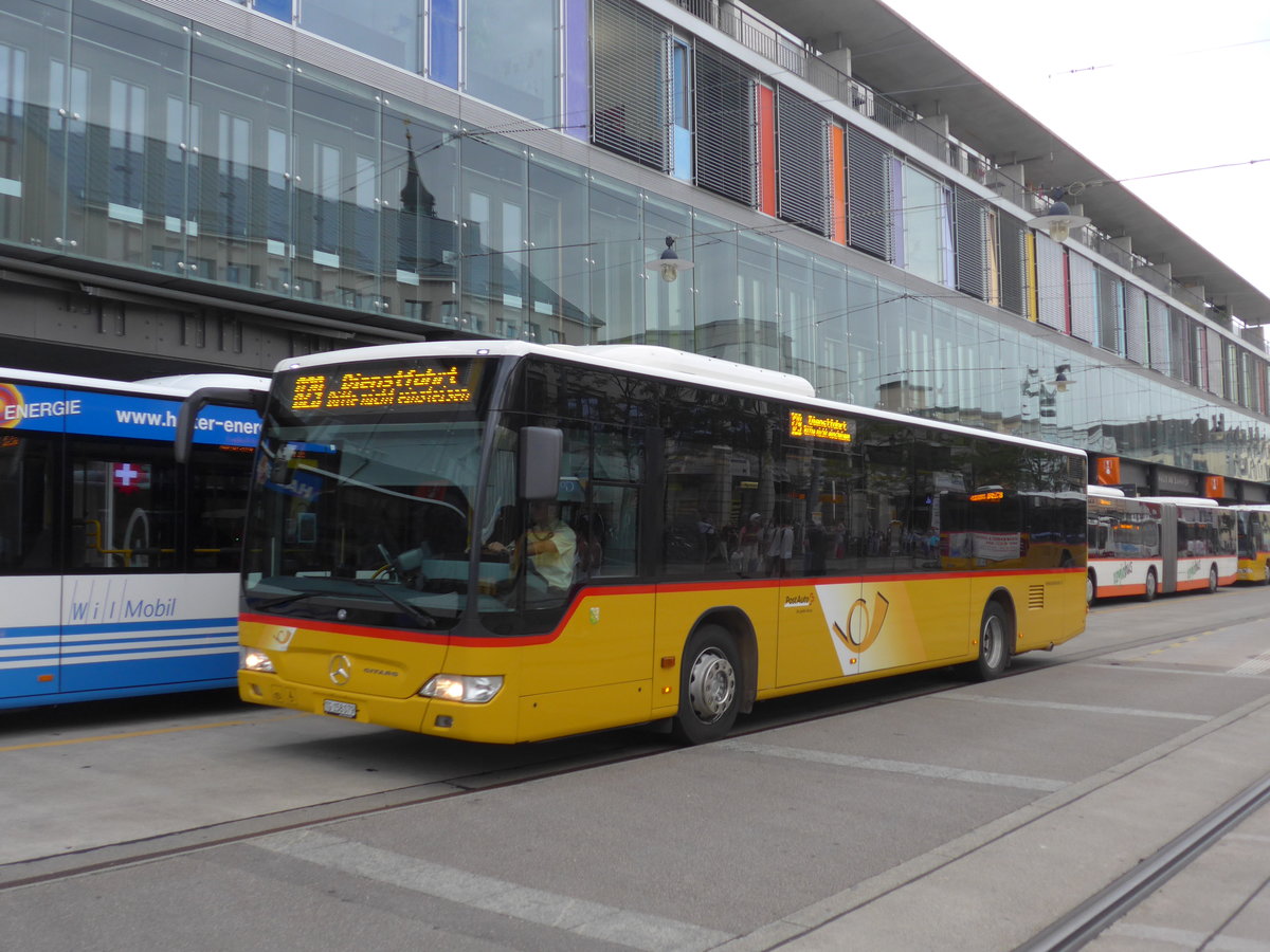 (182'515) - PostAuto Ostschweiz - TG 158'079 - Mercedes am 3. August 2017 beim Bahnhof Frauenfeld