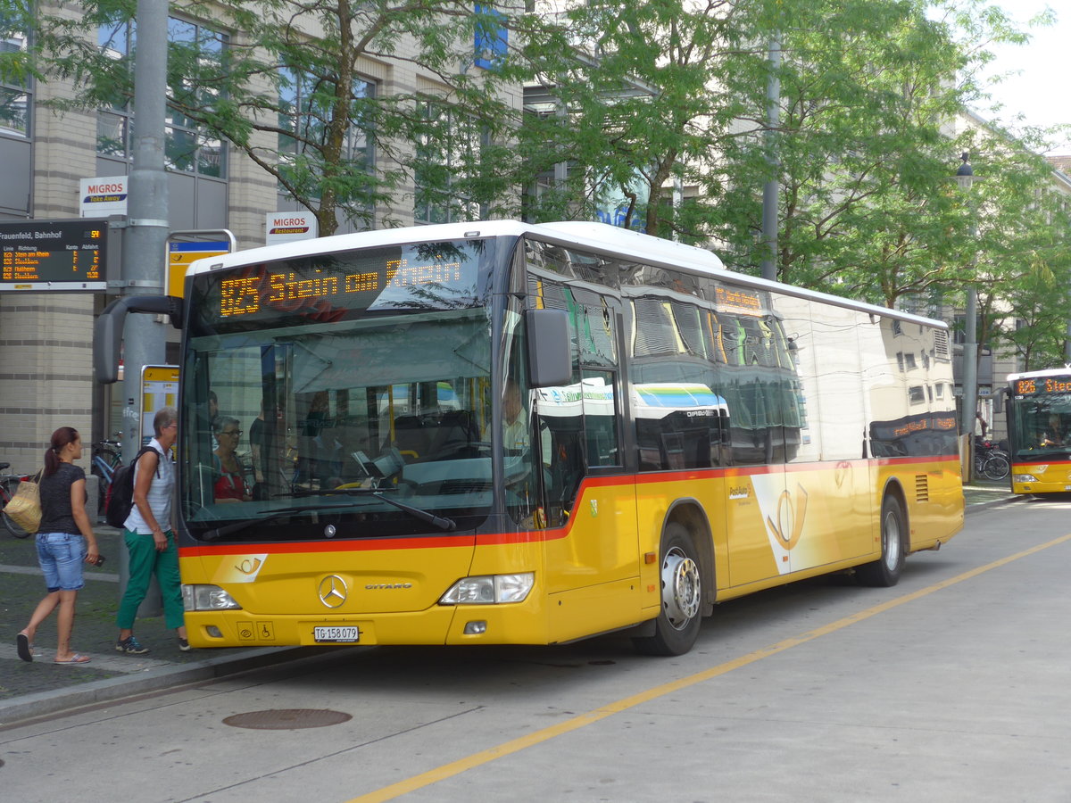 (182'566) - PostAuto Ostschweiz - TG 158'079 - Mercedes am 3. August 2017 beim Bahnhof Frauenfeld