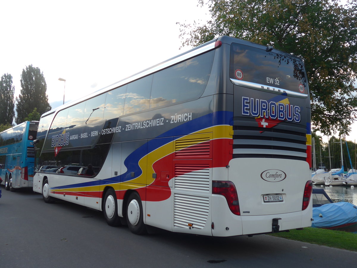 (182'804) - Welti-Furrer, Bassersdorf - Nr. 32/ZH 5032 - Setra am 5. August 2017 in Thun, Strandbad