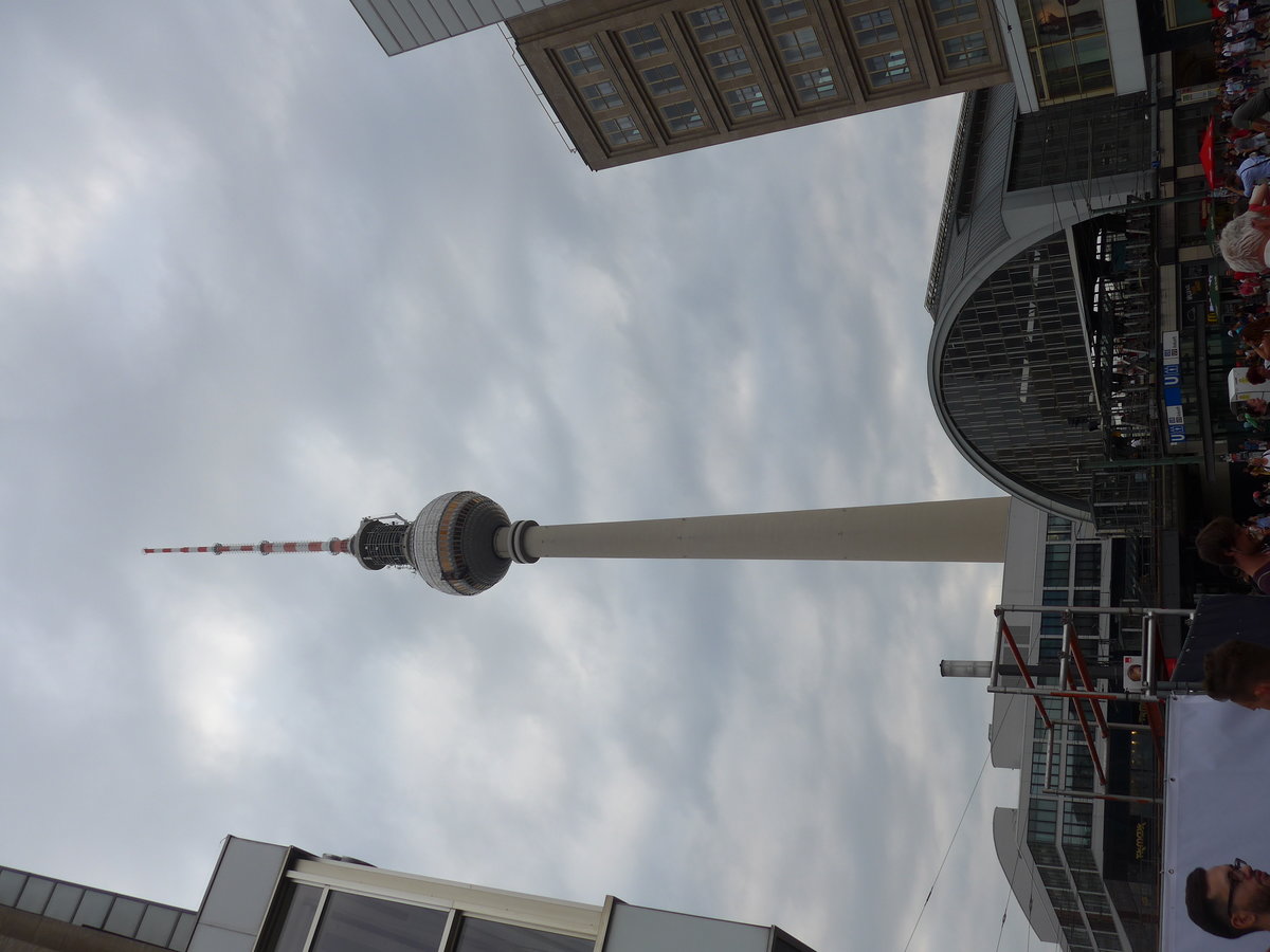 (183'382) - Fernsehturm am 10. August 2017 in Berlin