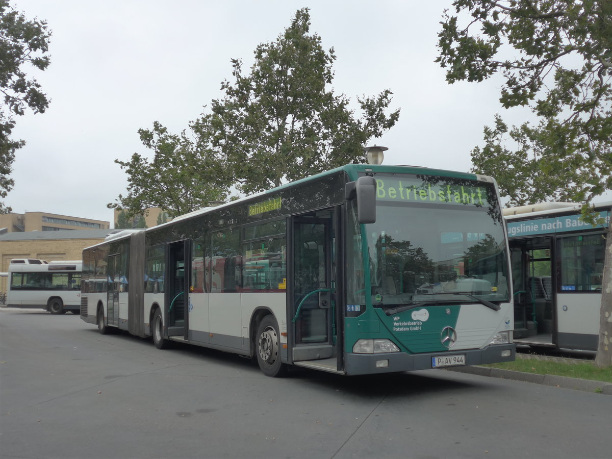 (183'451) - ViP Potsdam - Nr. 944/P-AV 944 - Mercedes am 11. August 2017 beim Hauptbahnhof Potsdam