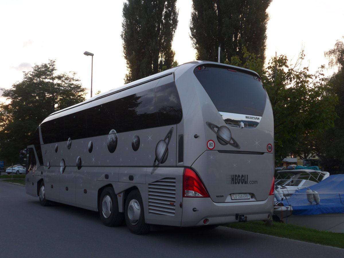 (183'526) - Heggli, Kriens - Nr. 37/LU 146'496 - Neoplan am 17. August 2017 in Thun, Strandbad