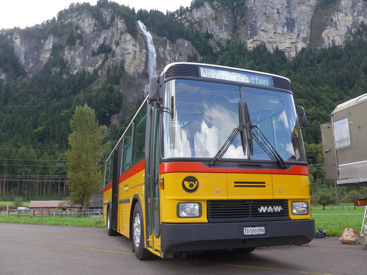 (183'622) - Bchi, Bussnang - TG 500'096 - NAW/Hess (ex Kng, Beinwil; ex Voegtlin-Meyer, Brugg Nr. 79) am 19. August 2017 in Unterbach, Rollfeld