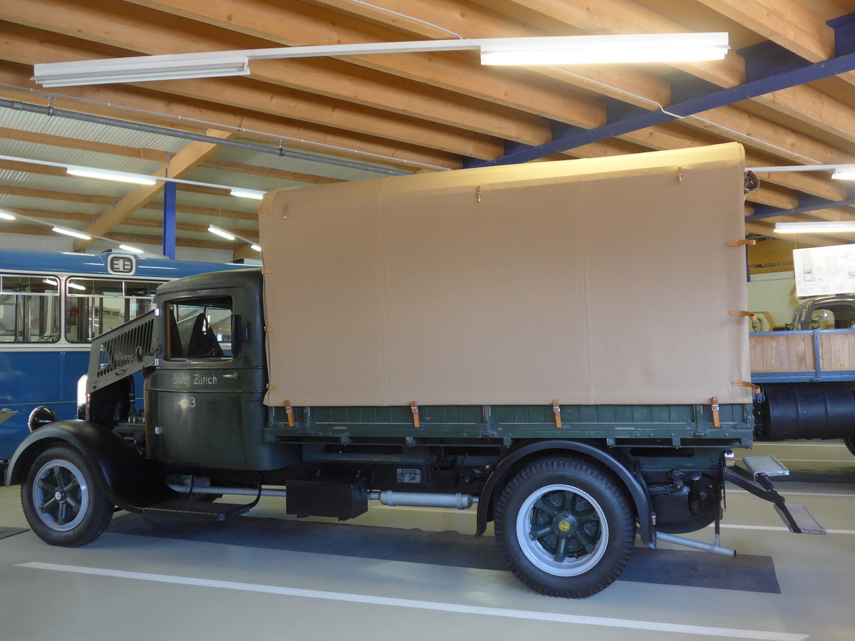 (183'934) - Stadt Z�rich - Nr. 3/5767 C - FBW am 23. August 2017 in Wetzikon, FBW-Museum