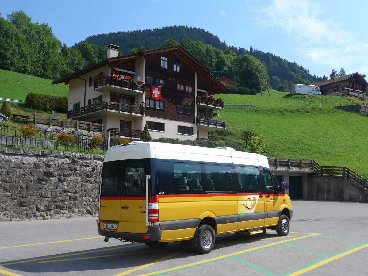 (183'984) - TPC Aigle - VD 1254 - Mercedes am 24. August 2017 beim Bahnhof Le Spey