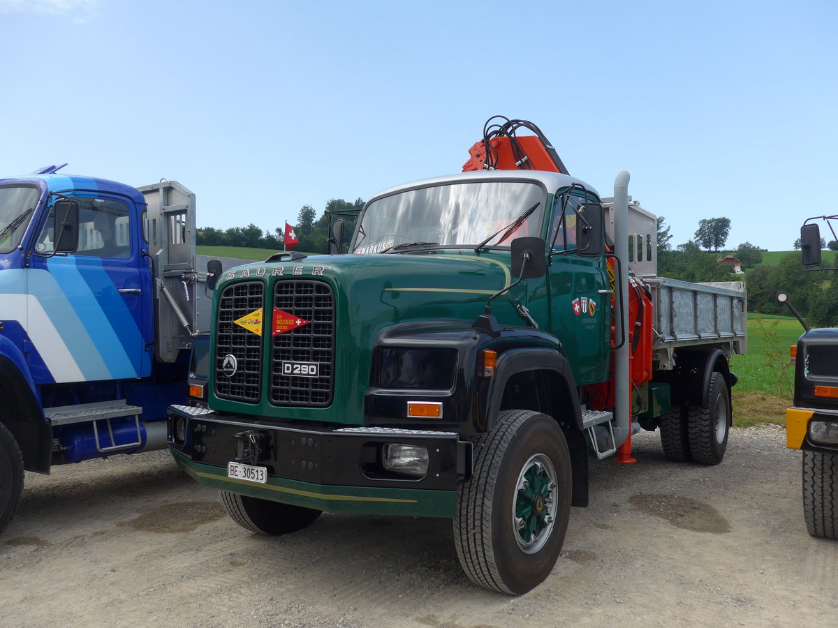 (184'421) - Saurer - BE 30'513 - am 26. August 2017 in Oberkirch, CAMPUS Sursee