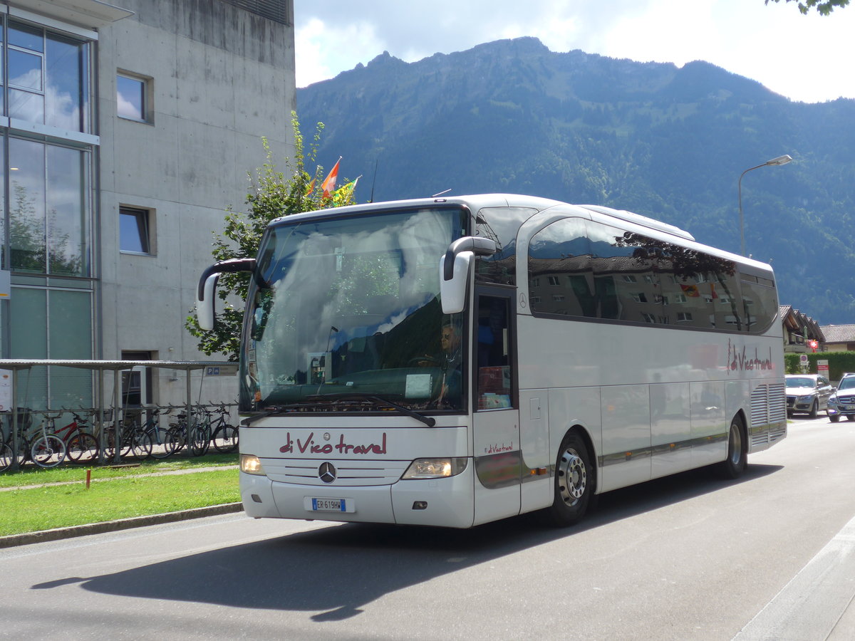 (184'551) - Aus Iralien: Di Vico, Maddaloni - ER-619 HW - Mercedes am 3. September 2017 beim Bahnhof Interlaken Ost