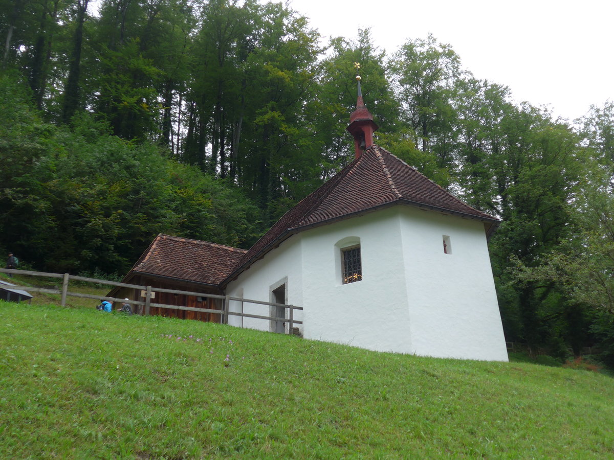 (184'749) - Kapelle bei der Ranftschlucht am 10. September 2017 bei Fl�eli-Ranft