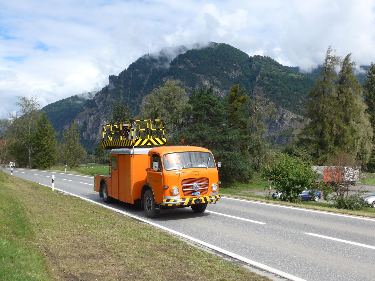 (184'818) - VBSG St. Gallen - SG 1311 - Saurer am 16. September 2017 in Cazis, B�ndner Arena