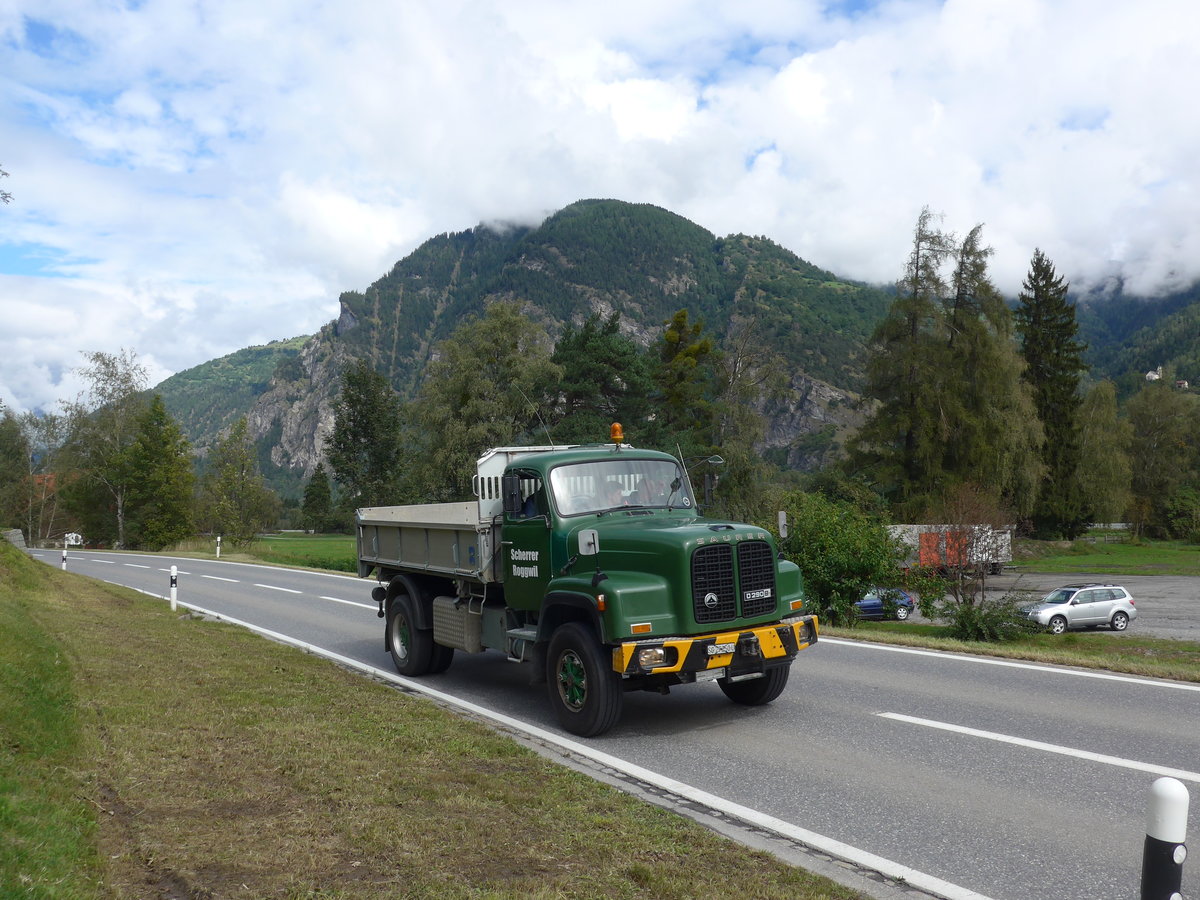 (184'875) - Scherrer, Roggwil - TG 27'250 U - Saurer am 16. September 2017 in Cazis, B�ndner Arena