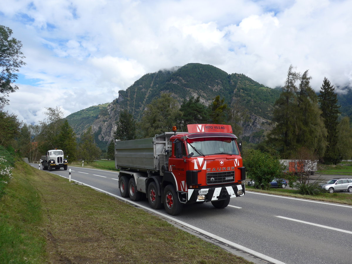 (184'883) - Vils, Vitters - SG 66'587 - Saurer am 16. September 2017 in Cazis, B�ndner Arena